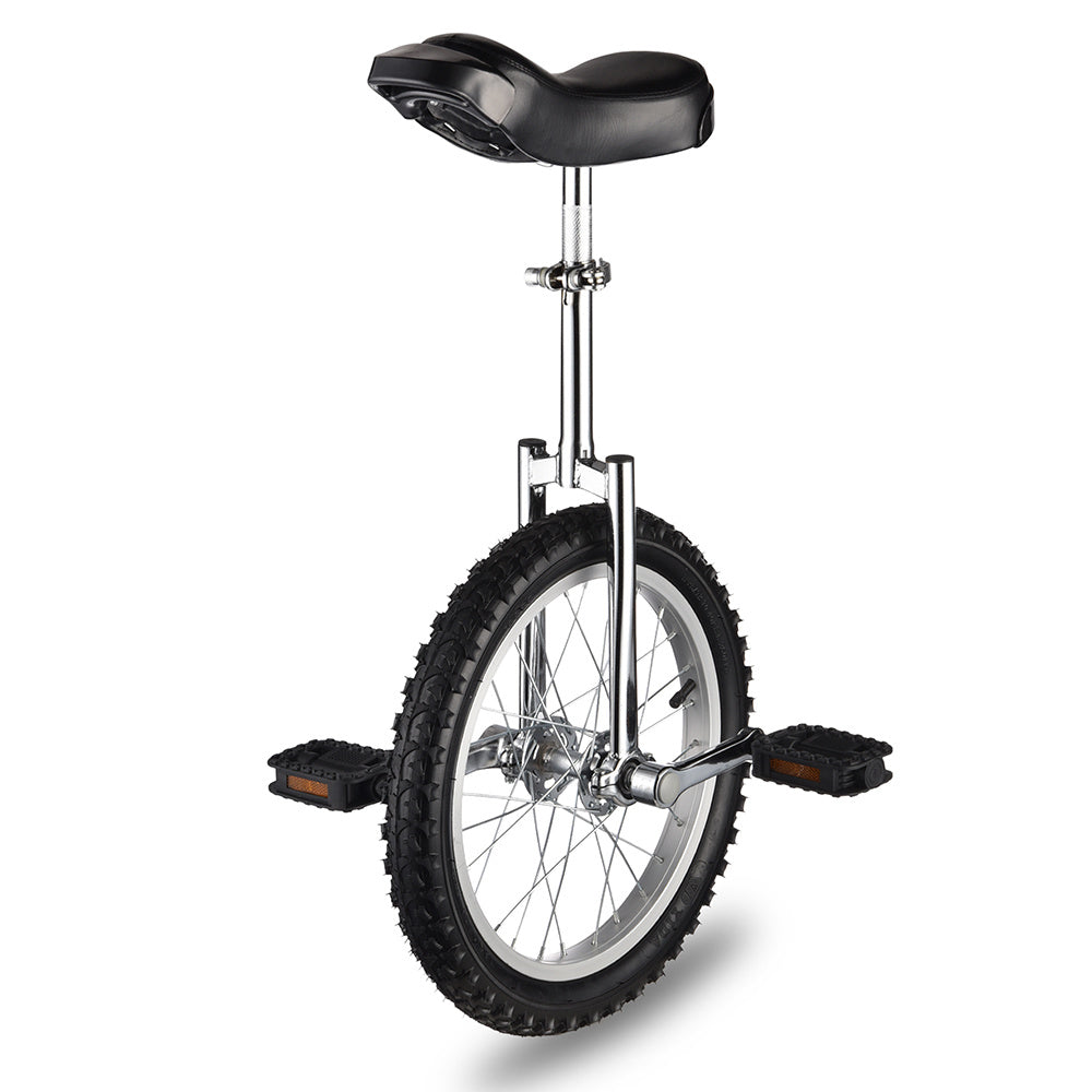 16in Wheel Unicycle Chrome