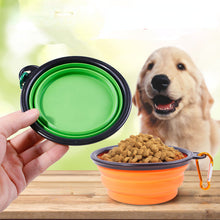 Load image into Gallery viewer, 2PCS Folding Bowl Outdoor Portable Dog Bowl Drinking Bowl Dog Bowl Cat Bowl Pet accompanying Cup Dog Bowl
