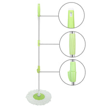 Load image into Gallery viewer, 360° Spin Mop with Bucket Set Dual Heads Floor Cleaning System Home Clean Tools
