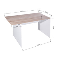 Load image into Gallery viewer, 47.4\&quot; L Computer Desk with movable bookcase
