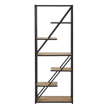 Load image into Gallery viewer, 31.5&quot; W * 71&quot; H Metal Etagere Bookcase
