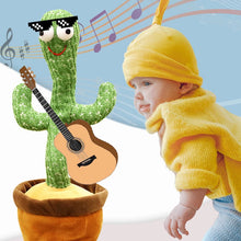 Load image into Gallery viewer, Home Decoration Gift Lovely Talking Toy Dancing Cactus Doll Speak Talk Sound Record Repeat Toy Kawaii Cactus Children Education

