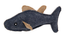 Load image into Gallery viewer, Pet Life Durable Fish Plush Kitty Catnip Cat Toy
