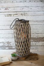 Load image into Gallery viewer, Perfect Patio Garden Decor Simple Yet Elegant Square Willow Lantern
