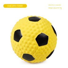 Load image into Gallery viewer, Pet dog latex chew toy high elastic cotton filled latex football sounding toy pet dog toy
