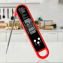 Load image into Gallery viewer, Digital Meat Thermometer with Probe - Waterproof;  Kitchen Instant Read Food Thermometer for Cooking;  Baking;  Liquids;  Candy;  Grilling BBQ &amp; Air Fryer
