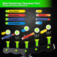 Load image into Gallery viewer, Shooting Targets for Nerf Guns Shooting Game Glow in The Dark Floating Ball Electric Target Practice Toys for Kids Boys Hover Shot 1 Blaster Toy Gun 10 Soft Foam Balls 3 Darts Gift  YJ
