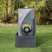 Load image into Gallery viewer, 24.4inches Modern Water Fountain with Led Lights for Home Decor
