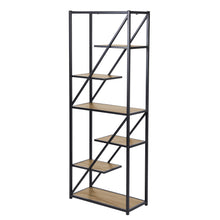 Load image into Gallery viewer, 31.5&quot; W * 71&quot; H Metal Etagere Bookcase
