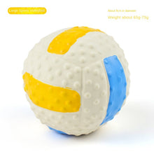 Load image into Gallery viewer, Pet dog latex chew toy high elastic cotton filled latex football sounding toy pet dog toy
