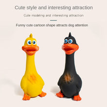 Load image into Gallery viewer, Pet Latex Bite Toy Grows Strangely Standing Chicken Big Mouth Duck Latex Sounding Bite Resistant Dog Toy
