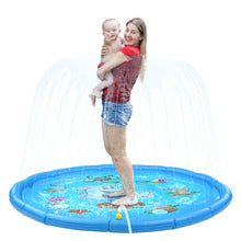 Load image into Gallery viewer, Splash Pad Large Sprinkler Play Mat Fun for Kids, Thicker Summer Outdoor Water Toys Toddler Pool for 3-12 Years Old Children Boys &amp; Girls

