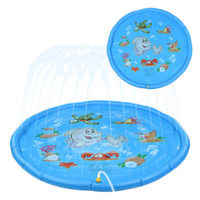 Load image into Gallery viewer, Splash Pad Large Sprinkler Play Mat Fun for Kids, Thicker Summer Outdoor Water Toys Toddler Pool for 3-12 Years Old Children Boys &amp; Girls
