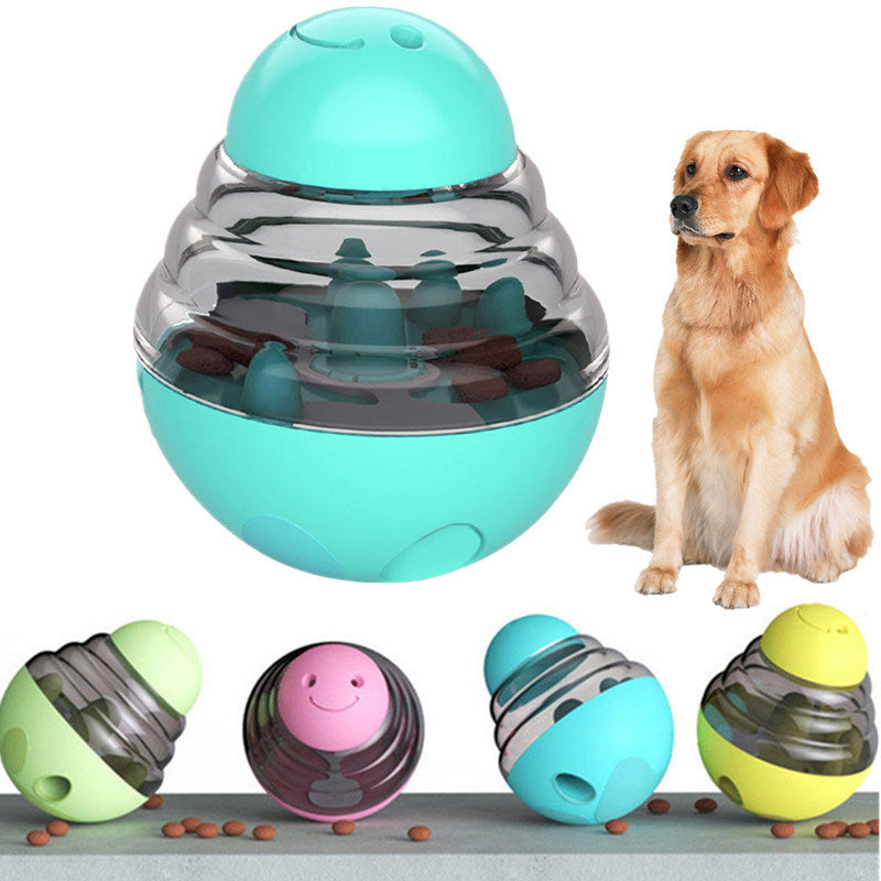 Tumbler Dog Leaky Dog Leaky Ball Bite-resistant Puzzle Training Dog Toy Pet Cat Toy Cat Feeder dog feeder