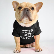 Load image into Gallery viewer, dog clothes starling English short bulldog pet clothing round collar T-shirt Teddy than panda dog clothing
