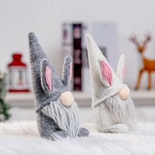 Load image into Gallery viewer, 1pc; Easter Bunny Faceless Gnome Plush Doll; Easter Decor; Easter Gift; Bunny Doll Ornament; Party Atmosphere Props; Room Decor; Home Ornament
