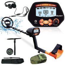 Load image into Gallery viewer, Metal Detector for Adults Professional Waterproof-Adjustable High Accuracy Beach Metal Detector with Ground Balance,All Metal &amp; DISC &amp; Notch &amp; Pinpoint 4 Modes, 10&quot; IP68 Coil, Advanced DSP Chip
