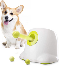Load image into Gallery viewer, Dog launcher dog server interactive toy tennis ball throwing machine automatic throwing machine pet toy
