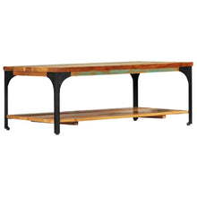 Load image into Gallery viewer, Coffee Table with Shelf 39.4&quot;x23.6&quot;x13.8&quot; Solid Reclaimed Wood
