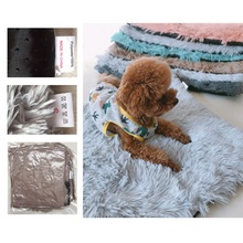 Load image into Gallery viewer, Soft Plush Padded Pet Sleeping Mat Soft Pet Mattress Puppy Dog Cat Sofa Cushion Warm and Breathable Large Dog Pet Bed Dog Mat
