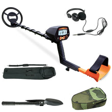 Load image into Gallery viewer, Metal Detector for Adults Professional Waterproof-Adjustable High Accuracy Beach Metal Detector with Ground Balance,All Metal &amp; DISC &amp; Notch &amp; Pinpoint 4 Modes, 10&quot; IP68 Coil, Advanced DSP Chip
