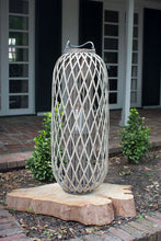 Load image into Gallery viewer, Perfect Patio Garden Decor Simple Yet Elegant Square Willow Lantern
