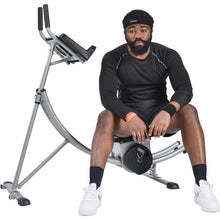 Load image into Gallery viewer, 440LBS Deluxe ab machine Folding abdominal crunch coaster Max ab workout equipment
