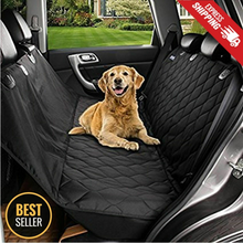 Load image into Gallery viewer, Pet Dog  Car Seat Cover Rear BackTravel Waterproof Bench Protector Luxury -Black XH
