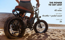 Load image into Gallery viewer, Hybrid-Bicycles Amped 6 Speed E-Bike
