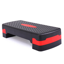 Load image into Gallery viewer, Aerobic exercise training step platform with adjustable height - balck red XH
