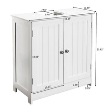Load image into Gallery viewer, Storage Furniture Bathroom Sink Cabinet White
